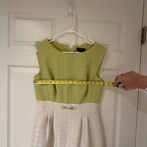 Tahari Womens Dress with Small Metal Buckle